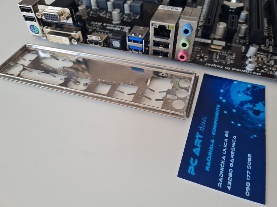 Piastra I/O Posteriore In PLA Per Scheda Madre GIGABYTE GA-F2A88XM-HD3 REV 3.0 – Usata