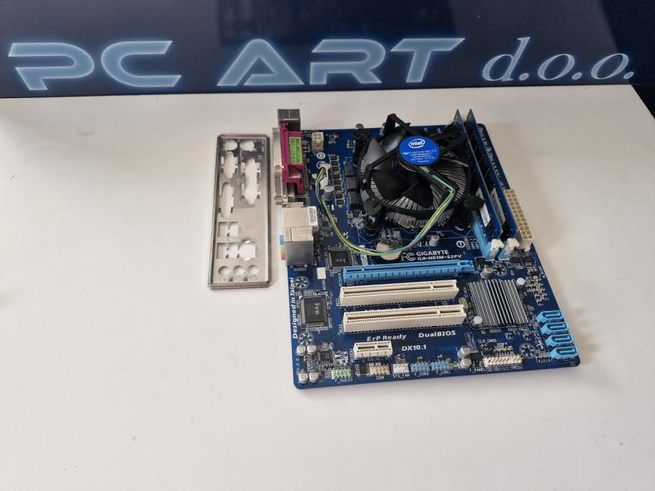 Gigabyte GAH61MS2PV + i3 3220 + 4GB/8GB/16GB RAM Račun / R1