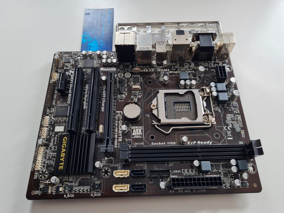 Gigabyte GAH81MHD3, Intel H81, Socket 1150 Račun / R1 / Jamstvo