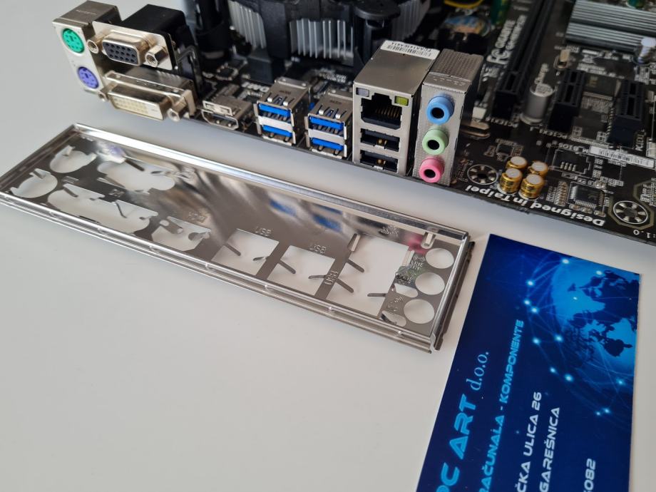 Gigabyte GAH81MS2H + i5 4590 + 4GB/8GB/16GB RAM Račun/R1/ Jamstvo