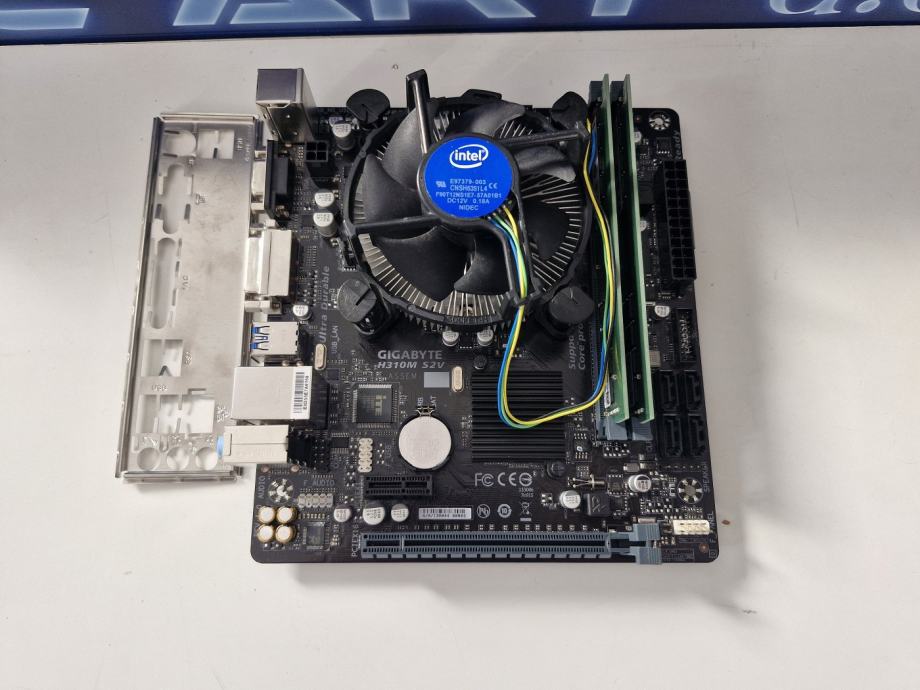 Gigabyte H310M S2V + i5 9600K + DO 64GB RAM, Windows 11, R1 Račun