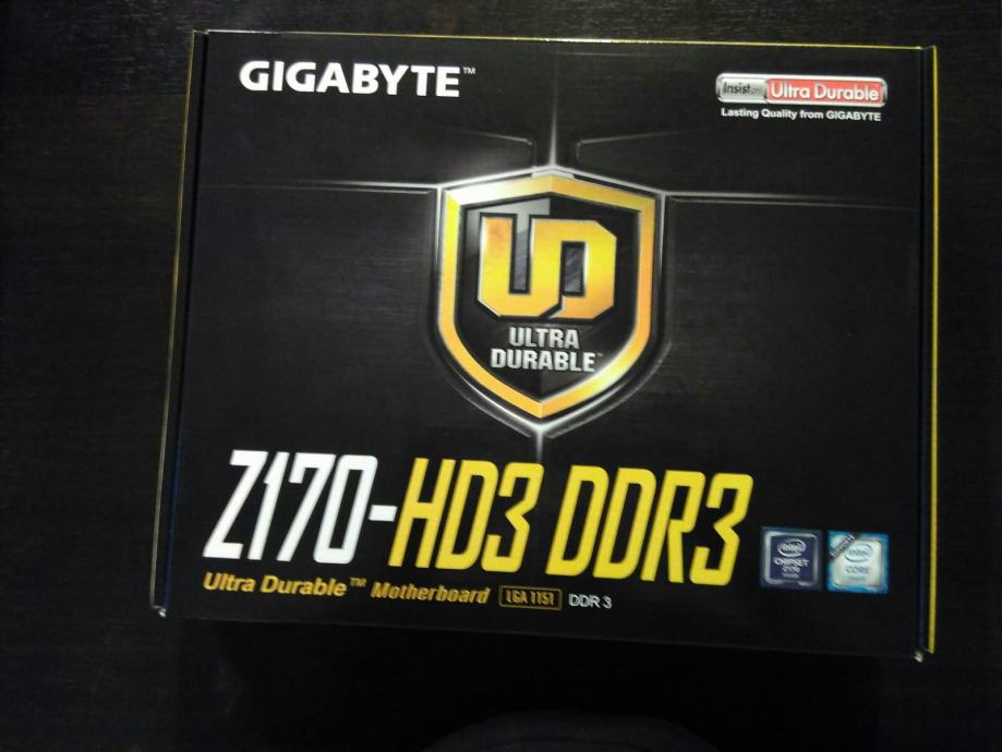 Gigabyte matična ploča Z170-HD3 DDR3 (Hitno!)