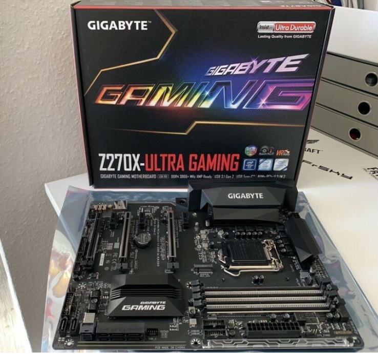 Gigabyte z270x Ultra Gaming + i5-7400
