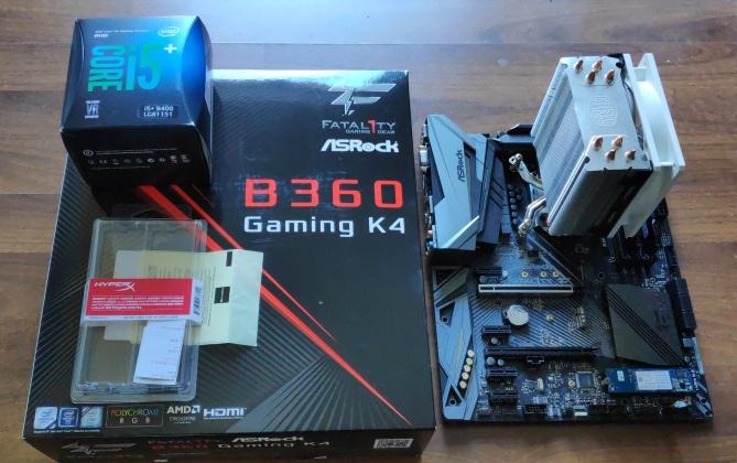 Maticna Asrock 60 Gaming K4 I5 8400 16gb Ddr4