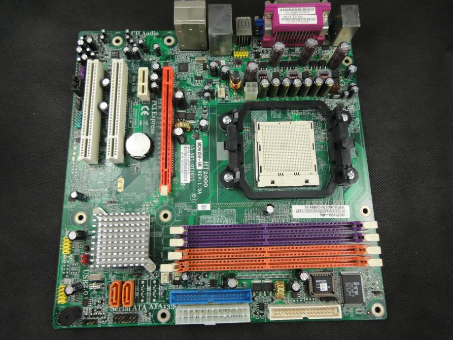 Matična ploča ECS MCP61SM-AM DDR2 Socket AM2 AMD PCI-E
