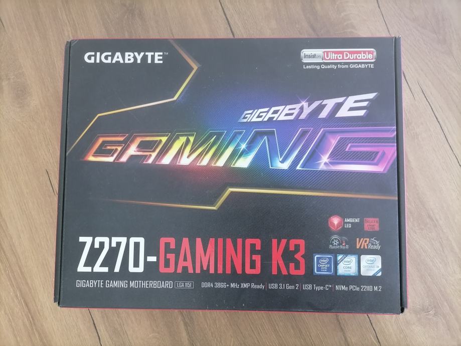 Matična ploča Gigabyte Z270 Gaming K3 LGA 1151
