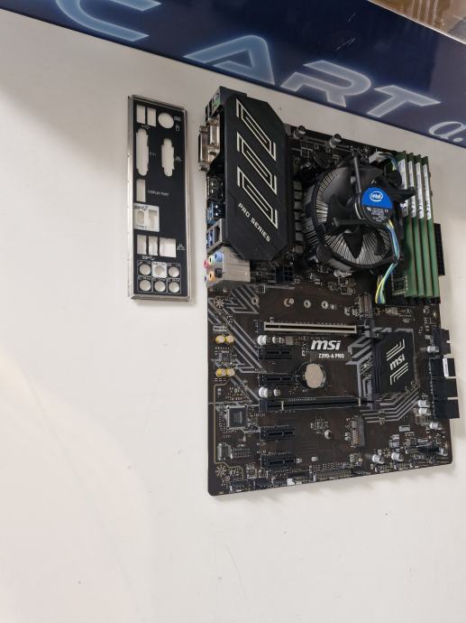 MSI Z390-A PRO + i5 9600K + 8/16/32/64GB RAM, Račun / R1 / Jamstvo