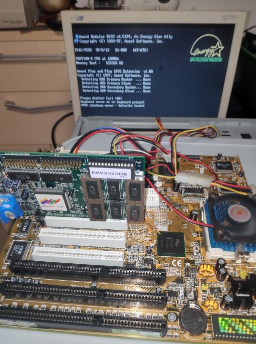 Retro matična ploča socket 7 LUCKY STAR 5I-TX1 AT