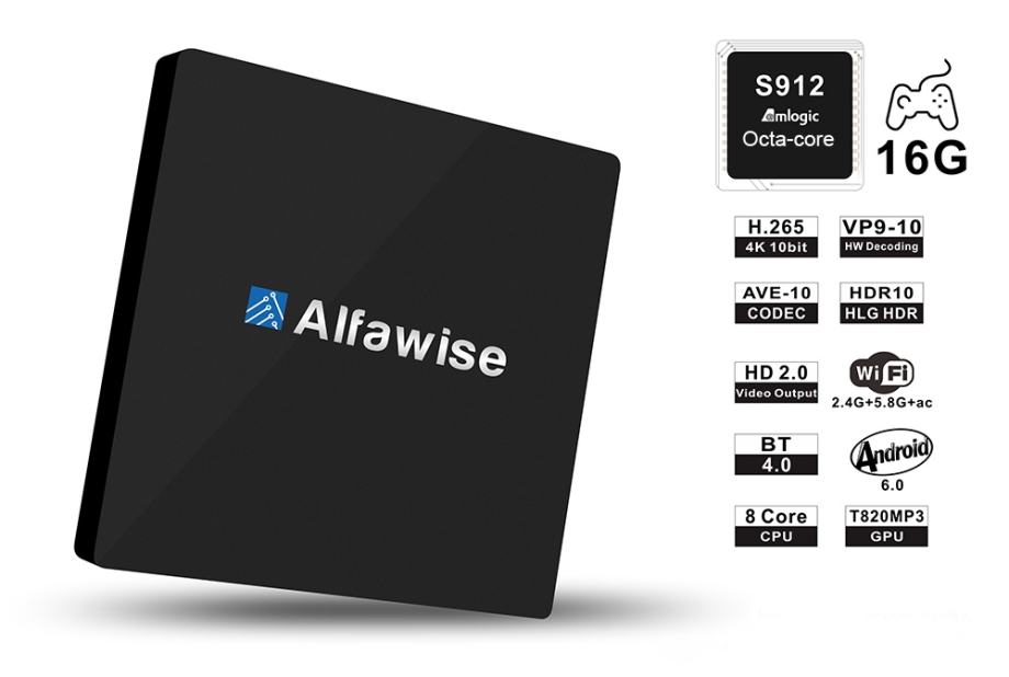 Alfawise S92*Android6.0*AML S912*8 core*16GB*2GB+AIRMOUSE*599kn!!!!!