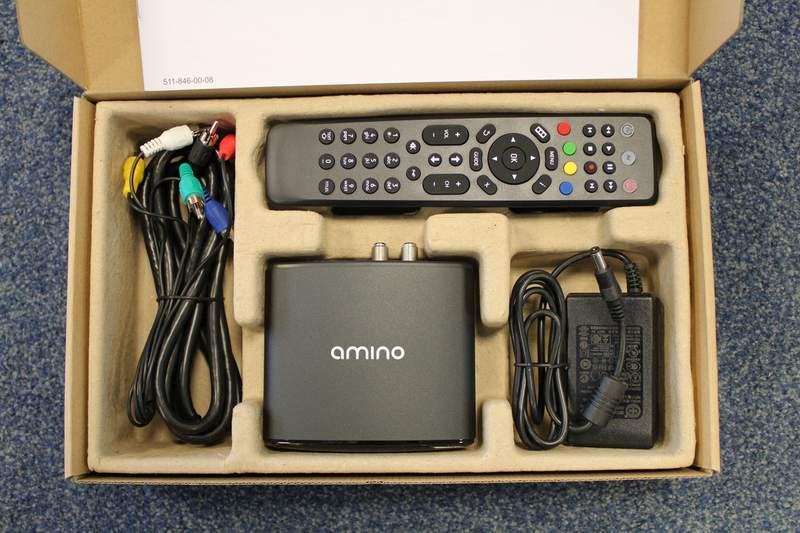 Amino A140 next generation HD IP TV set-top box (STB) HDMI S/PDIF USB