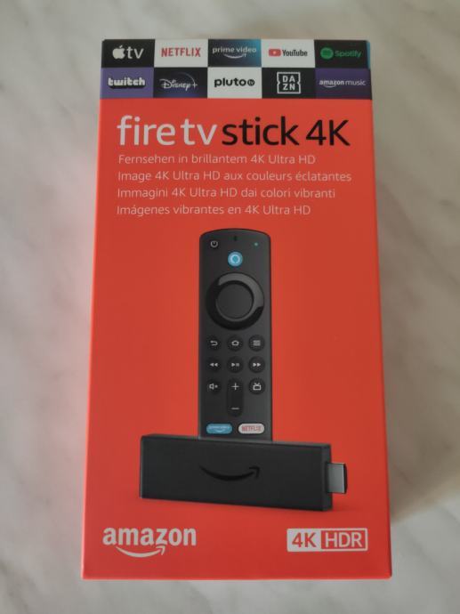 Fire TV Stick 4K with Alexa Voice Remote (includes TV controls)
