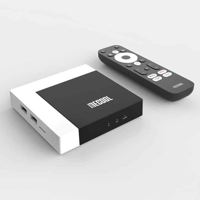 Google TV box MECOOL KM7 Plus, media player, NETFLIX, HBO,DISNEY+,KODI