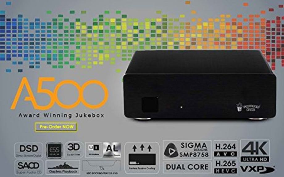 Popcorn Hour A500 4K, 3D, Linux, dualcore 1,2GHz, RAM 1GB ddr3...