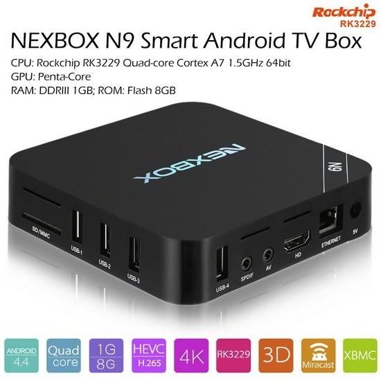 Android tv box Nexbox n9