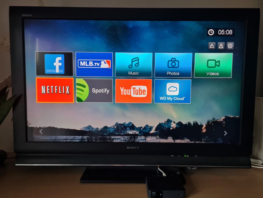 WD TV Live streaming media player. Netflix, Youtube, Spotify