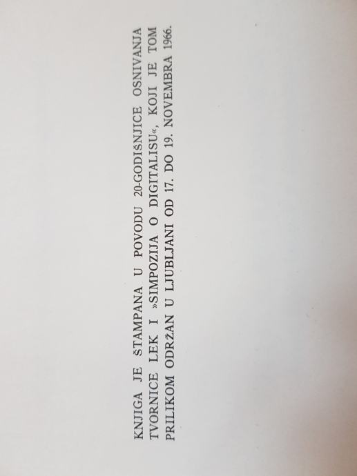 William Withering O digitalisu (povodom 20.g.osnivanja tvornice Lek)