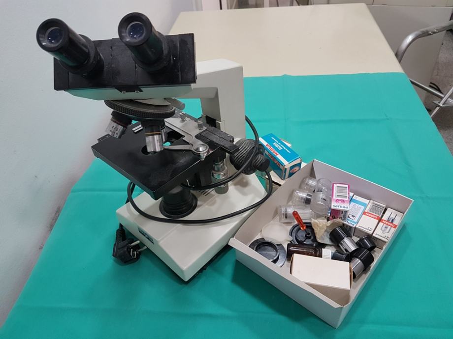 Mikroskop i termo printeri