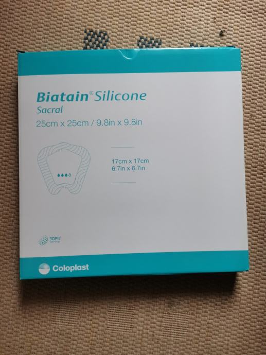 Obloge za rane Biatin silicone sacral
