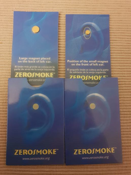 ORIGINAL Quit Smoking with ZEROSMOKE Auricular Therapy ear