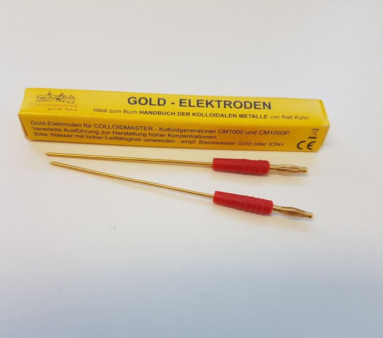 Par zlatnih elektroda za CM2000 - koloidno zlato