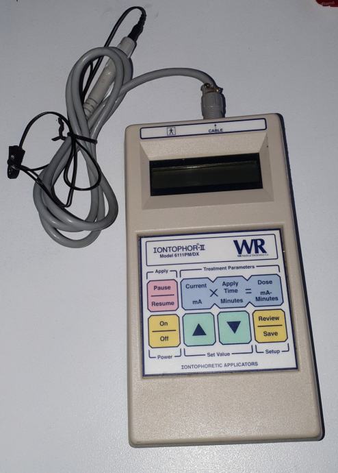 WR Medical Model 6111 PM/DX IONTOPHOR II