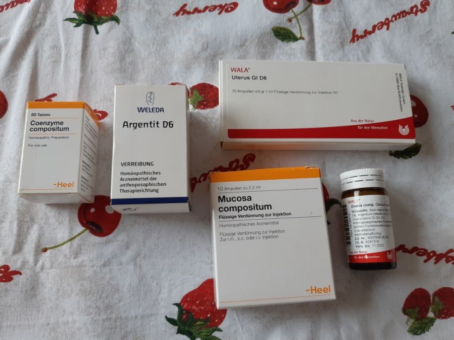 nove ampule Mucosa compositum-homeopatski lijek-POVOLJNO!!