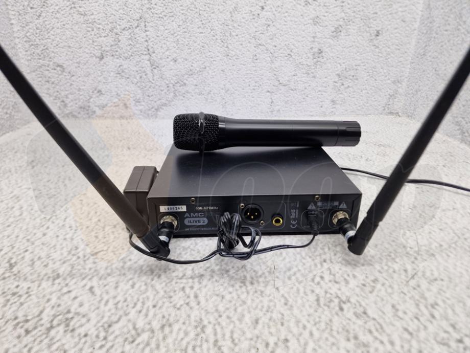 AMC Pro iLive2 Wireless Microphone System, 606 621 MHz