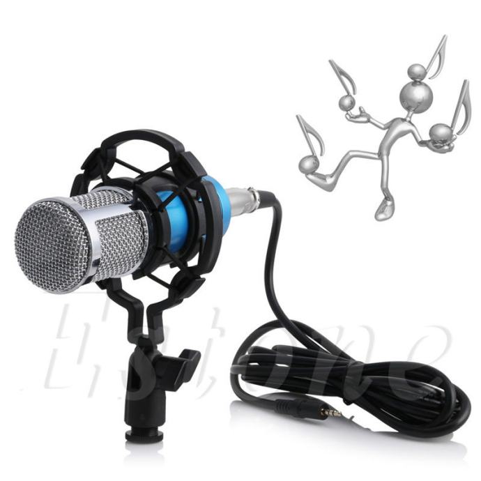 BM800 Mikrofon Condenser Pro Audio Microphone