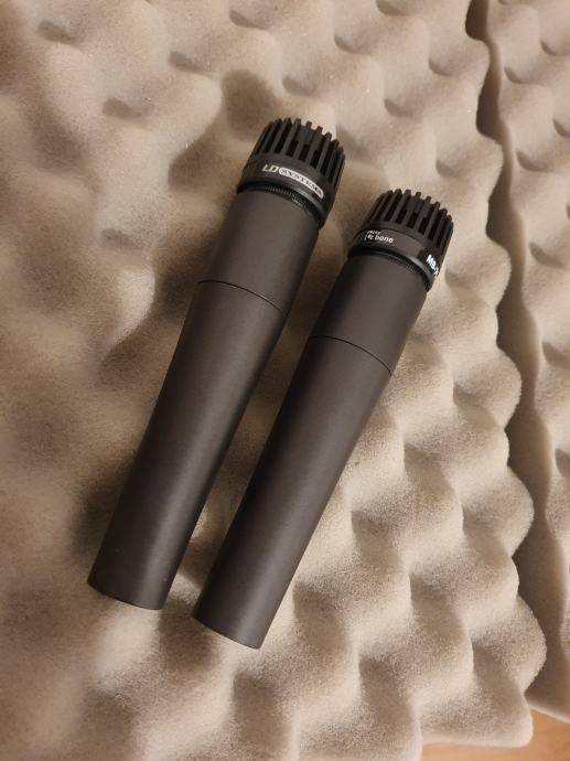 Dva mikrofona SM57 kopije LDSystems i t-bone, nekorišteni oba za 70 eu
