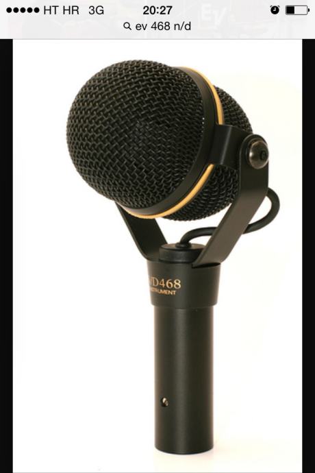 Mikrofon Electrovoice N/D468 jaje