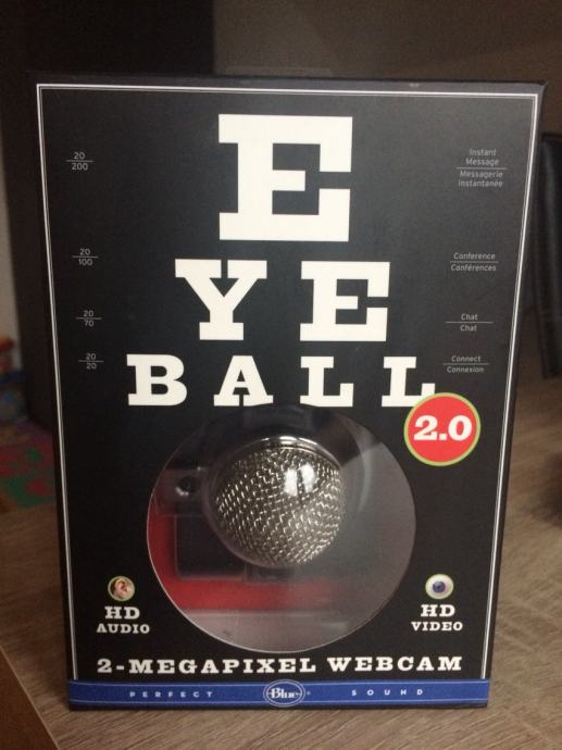 Eyeball 2.0 HD mikrofon