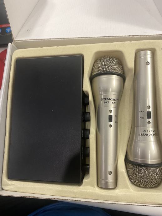 Karaoke set za pjevanje s dva mikrofona