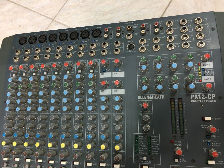 Allen & Heath PA 12CP Power Mixer