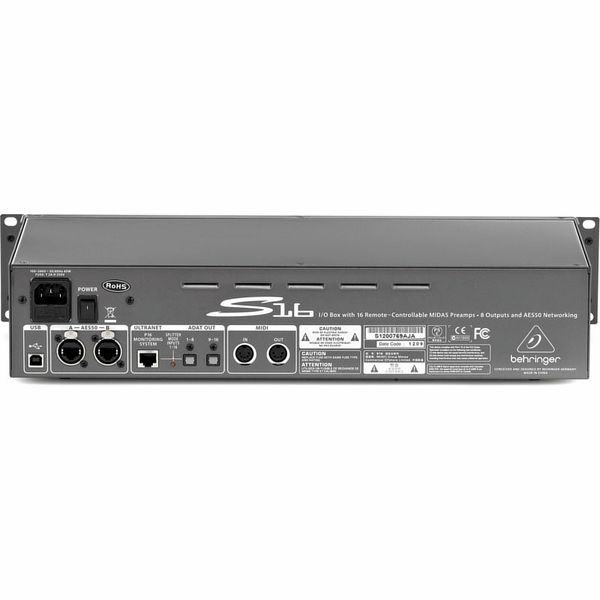 Behringer X32 rack + S16 stagebox