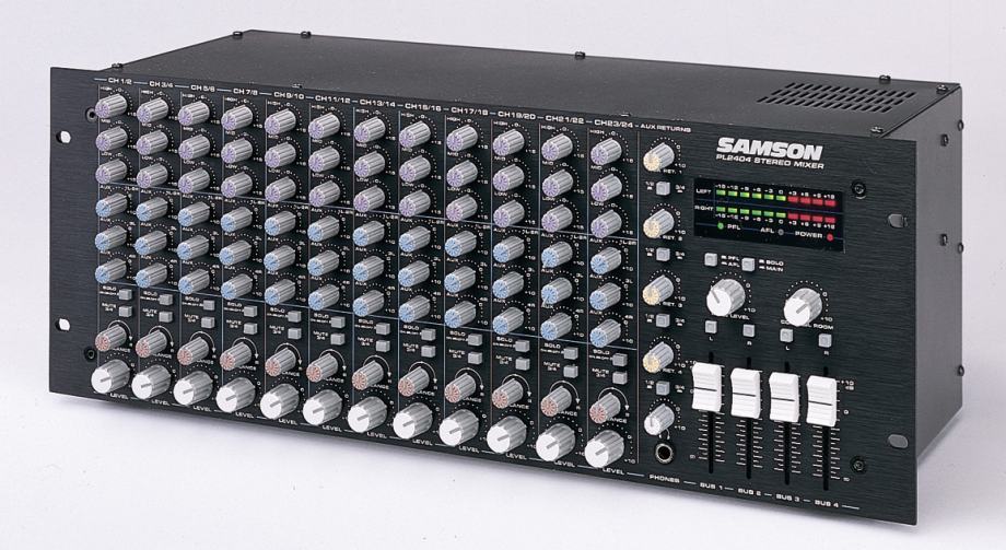 Samson PL2404 Rackmount Line Mixer