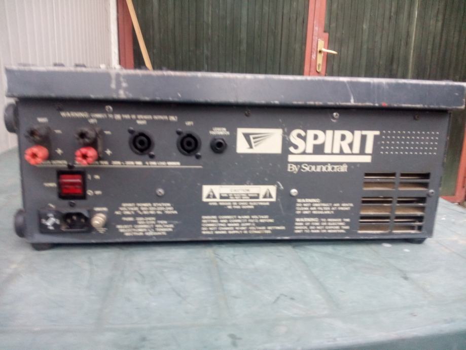 Soundcraft Spirit Power Station 2x 300 W, zamjene