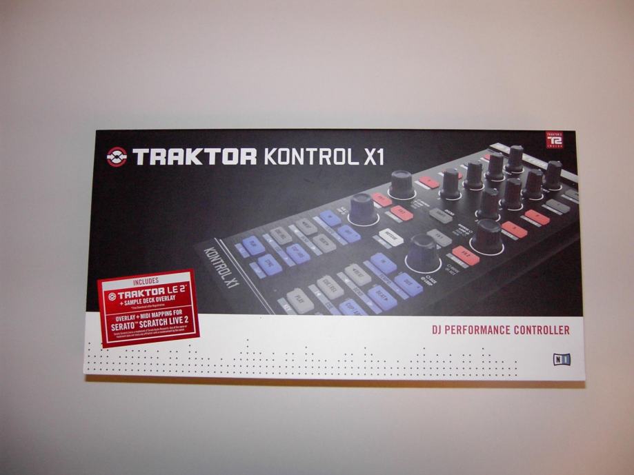 Traktor Kontrol X1 + Traktor Pro 2 sa remix deck-om