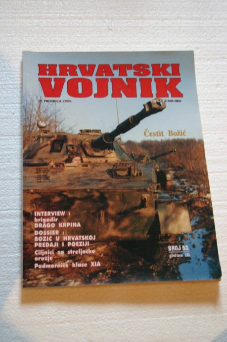Časopis Hrvatski Vojnik Broj 53