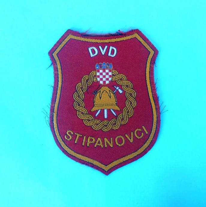 DVD STIPANOVCI vatrogasci vatrogastvo platn. oznaka prišivka prišivak