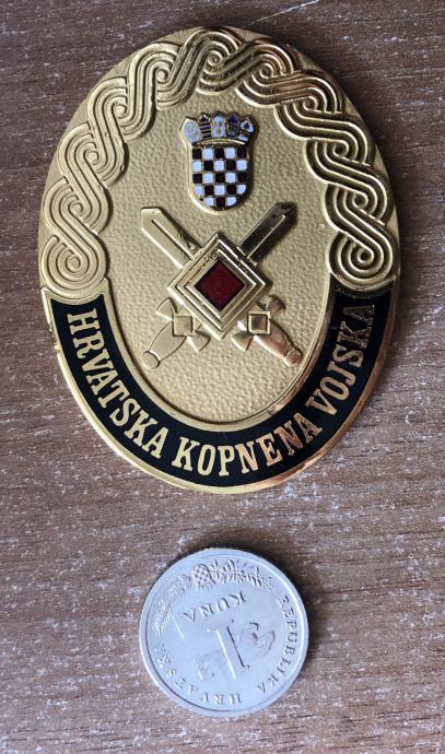 HRVATSKA KOPNENA VOJSKA PLAKETA