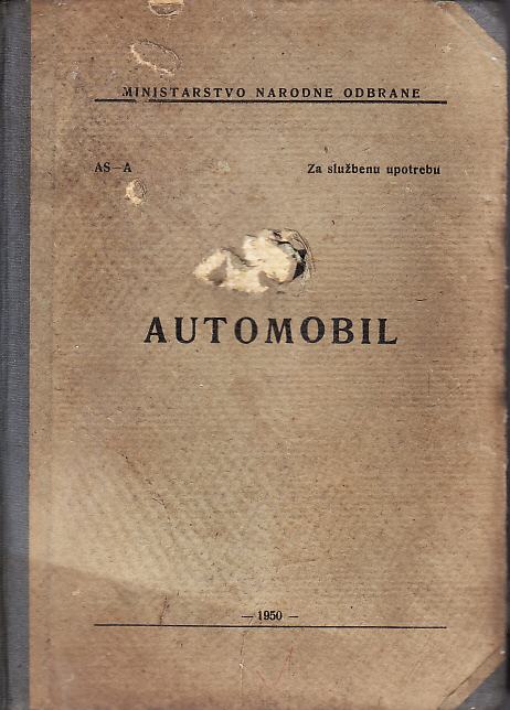 JNA - AUTOMOBIL - MINISTARSTVO NARODNE ODBRANE 1950