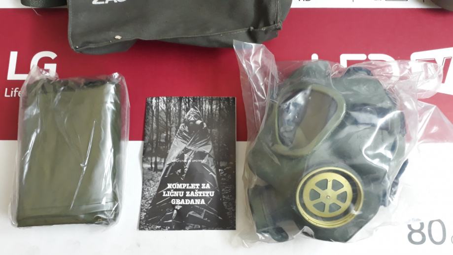 Komplet za ličnu zaštitu građana - gas maska