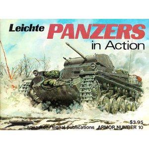 Vojna knjiga Laki tenkovi, tenk - Leichte panzers in action
