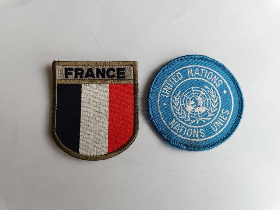 Oznake Francuskih pripadnika UN mirovnih snaga