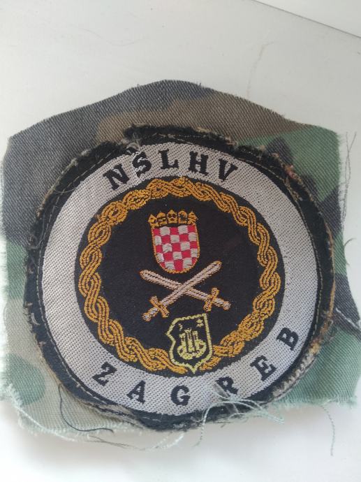 PLATNENA OZNAKA HV - NSLHV ZAGREB + HV oznaka 1993 god