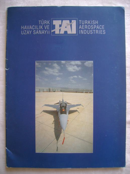 TAI; Turkish Aerospace Industries katalog + 2 postera zrakoplovstvo