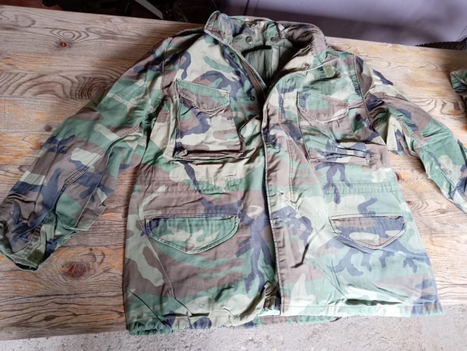 Vojna maskirna jakna M65, američka