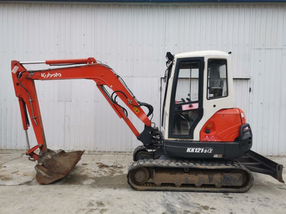 KUBOTA KX 1213 4.000 kg 3.800 H