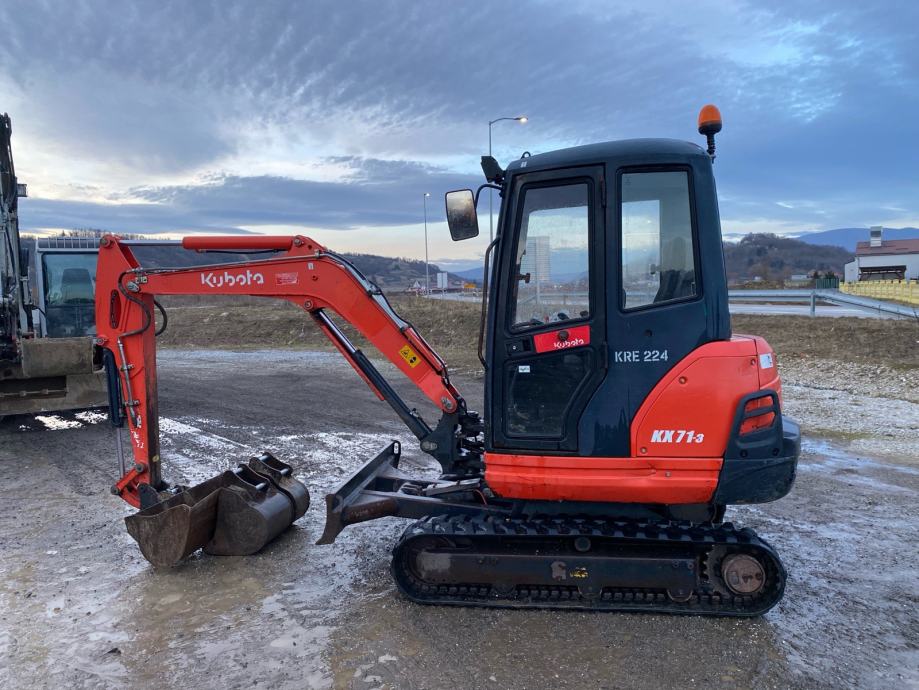 Kubota KX713 2014., 3 korpe, brza spojka