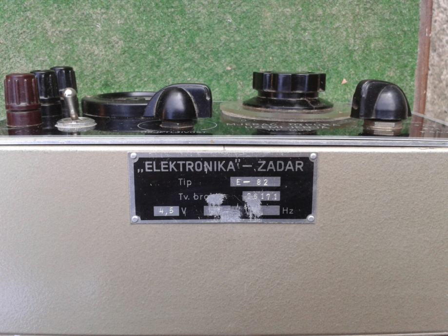 Instrument za mjerenje otpora uzemljenja.